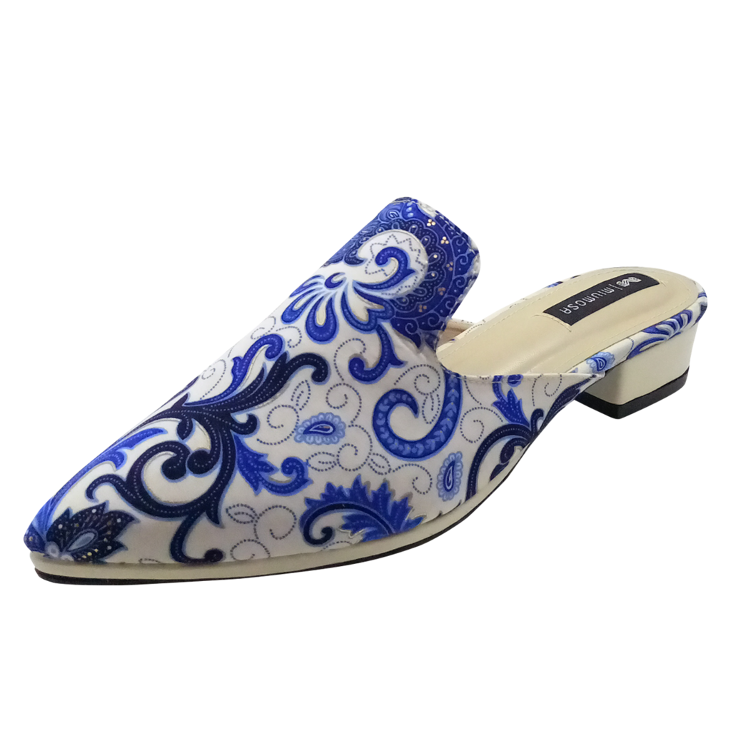 Maharani Indigo Series Slip-on Batik 