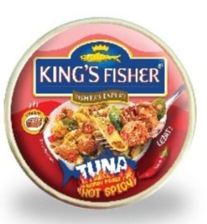 KING'S FISHER TUNA  HOT SPICY
