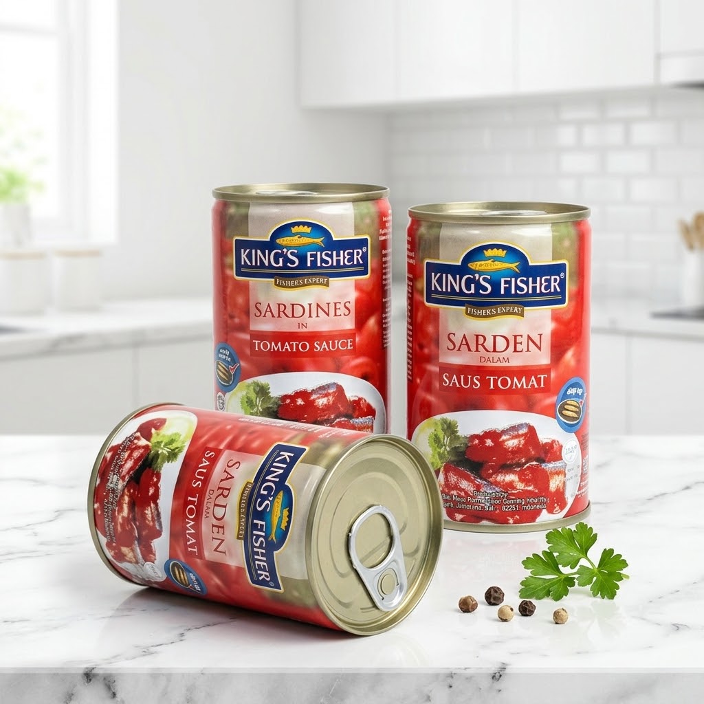 KING'S FISHER SARDINES IN TOMATO SAUCE 