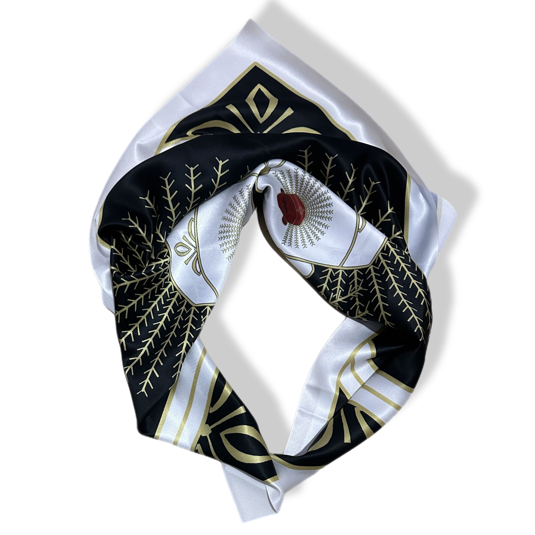 Ondel Ondel Jakarta Silk Scarf