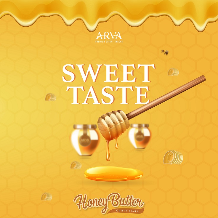 ARVA Honey Butter Crispy Tempe Big