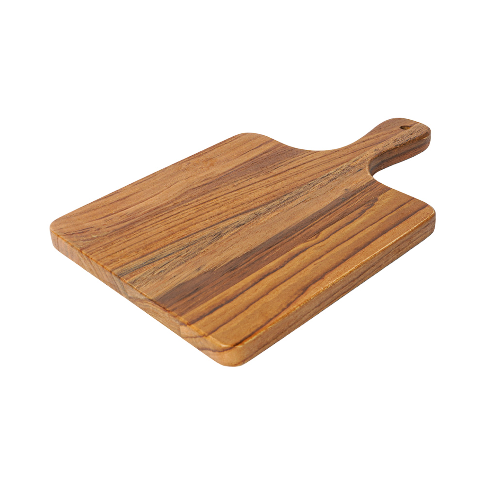 TEAKWOOD CUTTING BOARD SQUARE KW1-TL 004
