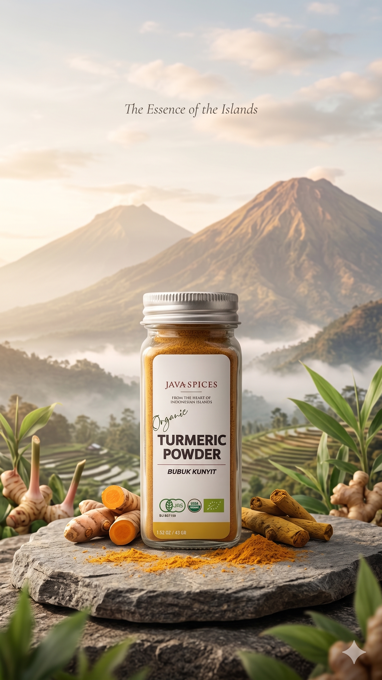 Organic Turmeric Powder Java Spices