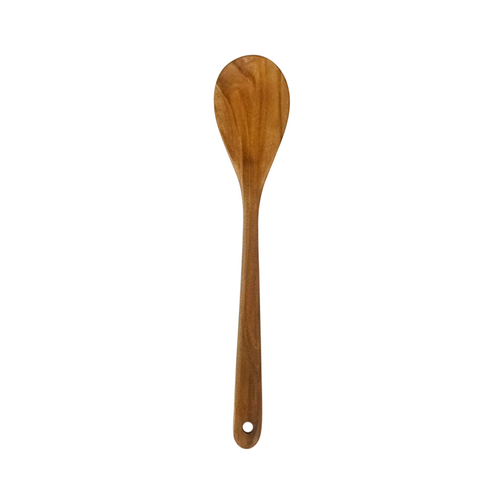 TEAKWOOD COOKING SPOON 32CM KW1-ST003