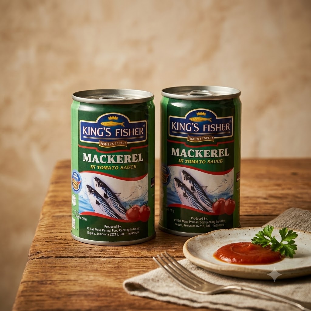 KING'S FISHER Mackerel in Tomato Sauce (425g)