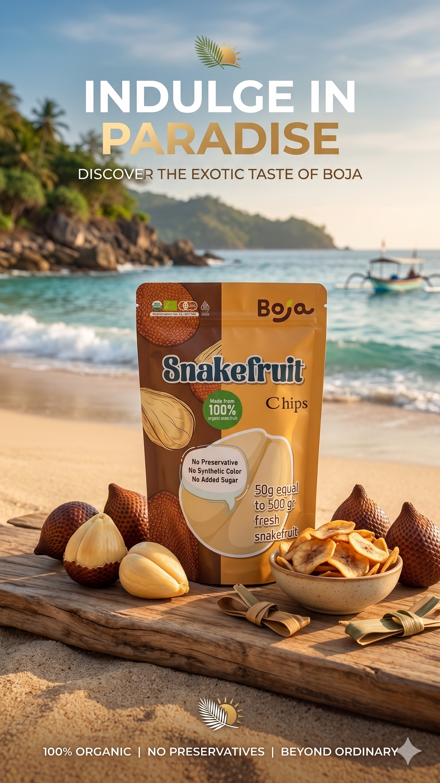 Snake Fruit Chips Boja