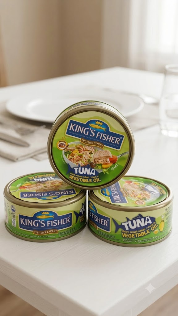KING'S FISHER TUNA VEGETABLE OIL