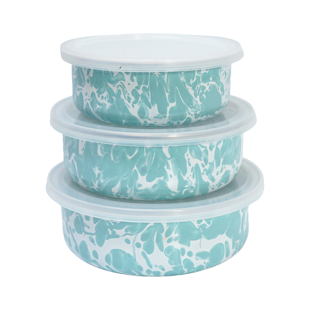 MIXING BOWL SET SEAGLASS
