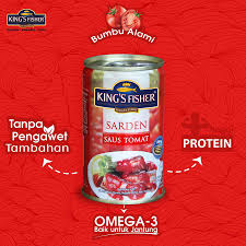 KING'S FISHER SARDINES IN TOMATO SAUCE 425