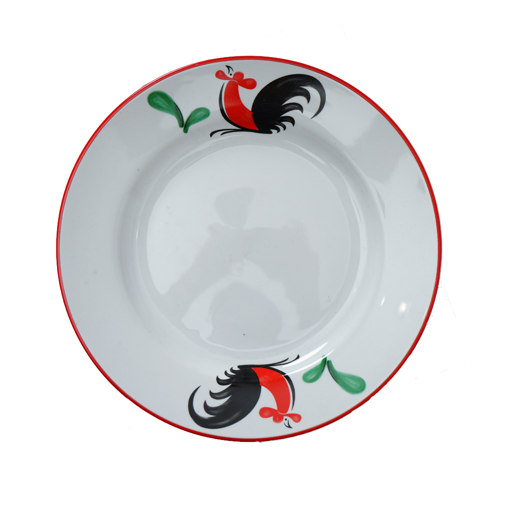 DINNER PLATE KUKURUYUK 8 INCH KPB-8S