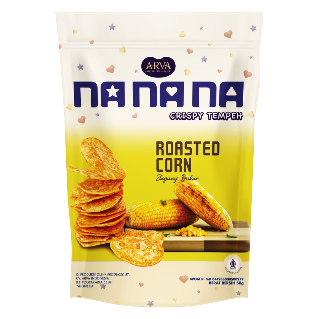ARVA Nanana Roasted Corn Crispy Tempeh