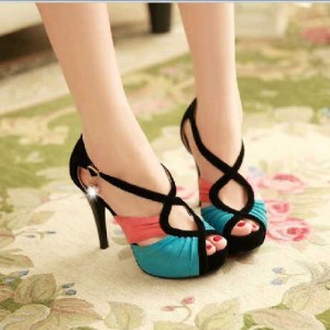 Cantika Peep Toe Heels