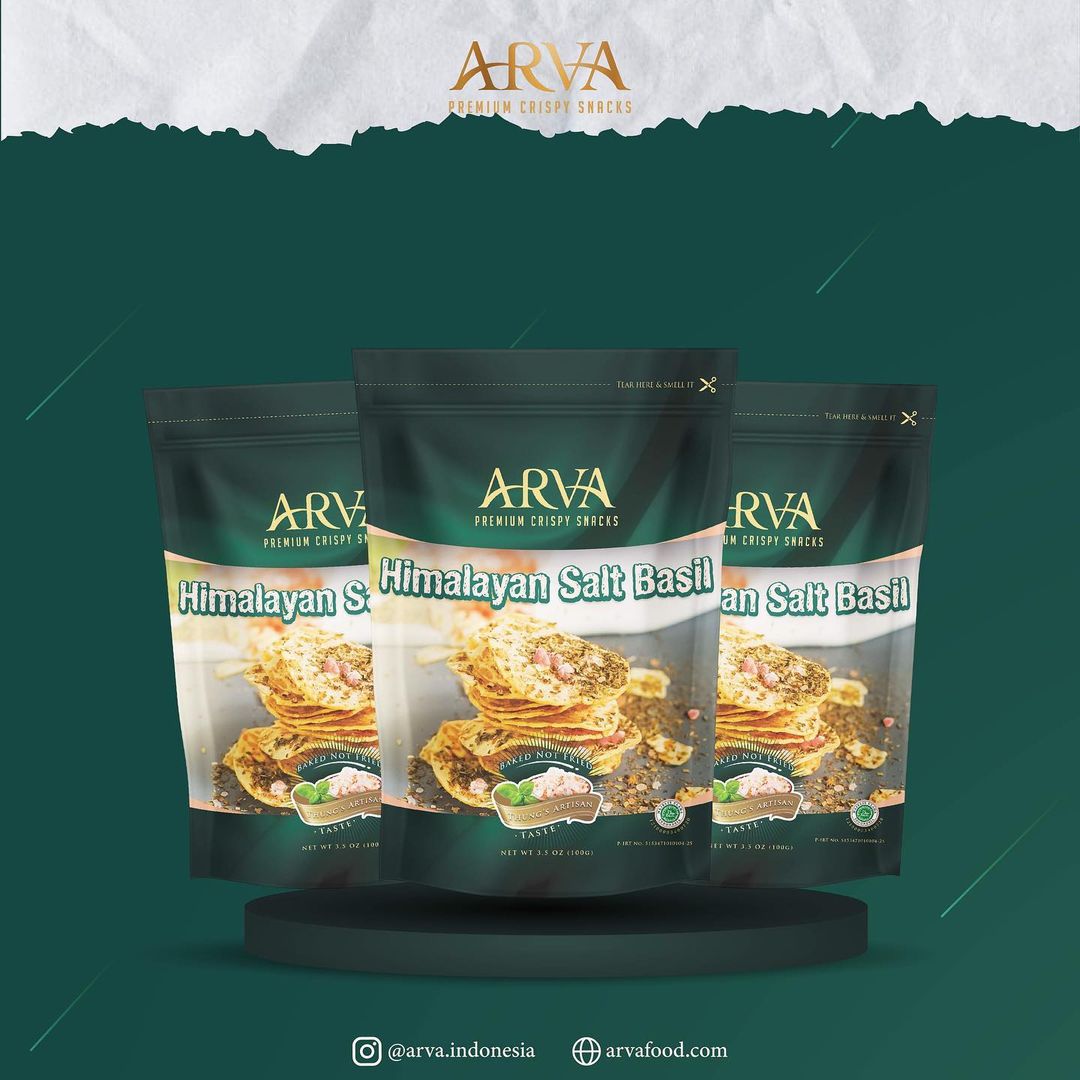ARVA Himalayan Salt & Basil Crispy Tempe Small
