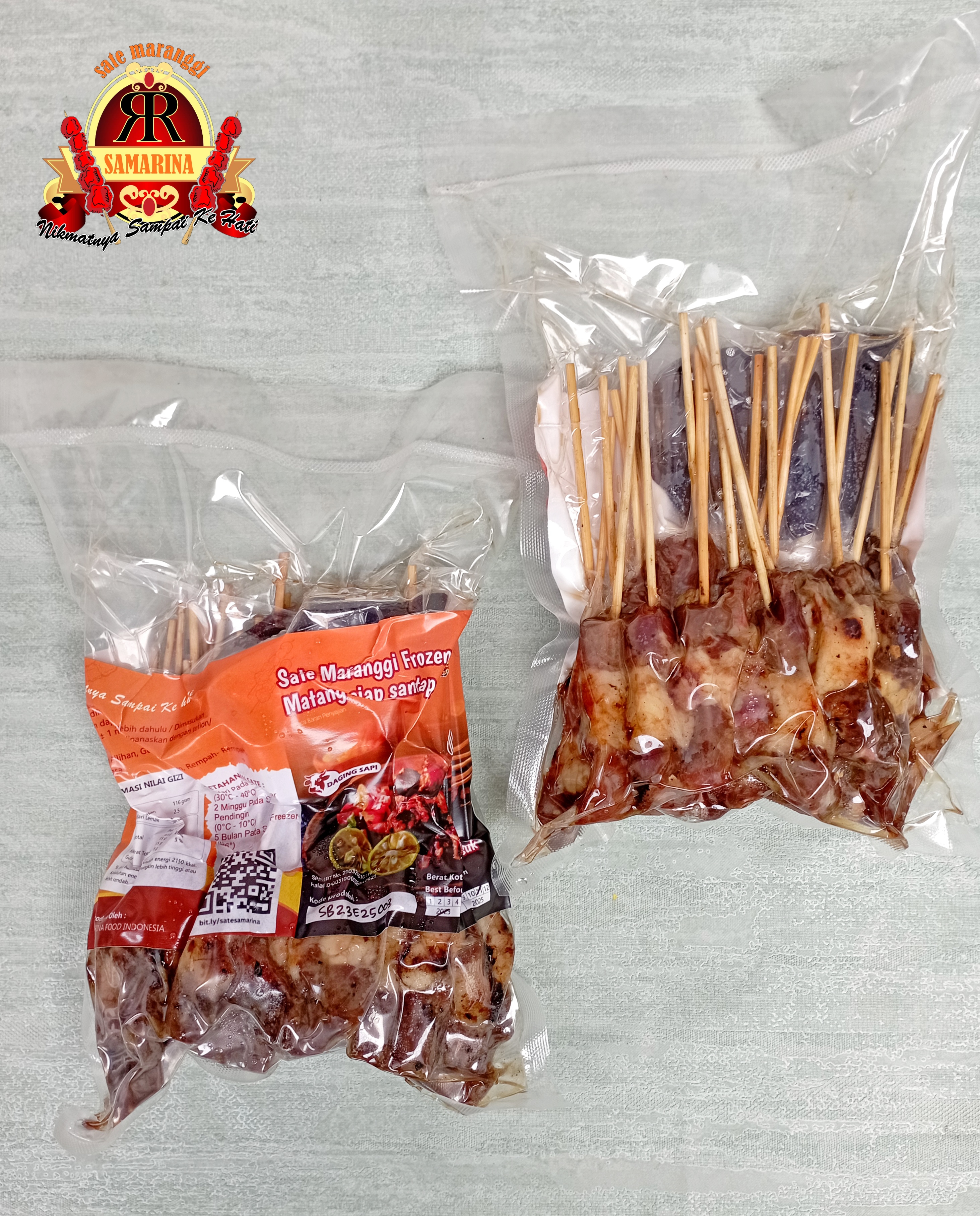 Frozen Maranggi Mixed Beef Satay — Ready-to-Grill