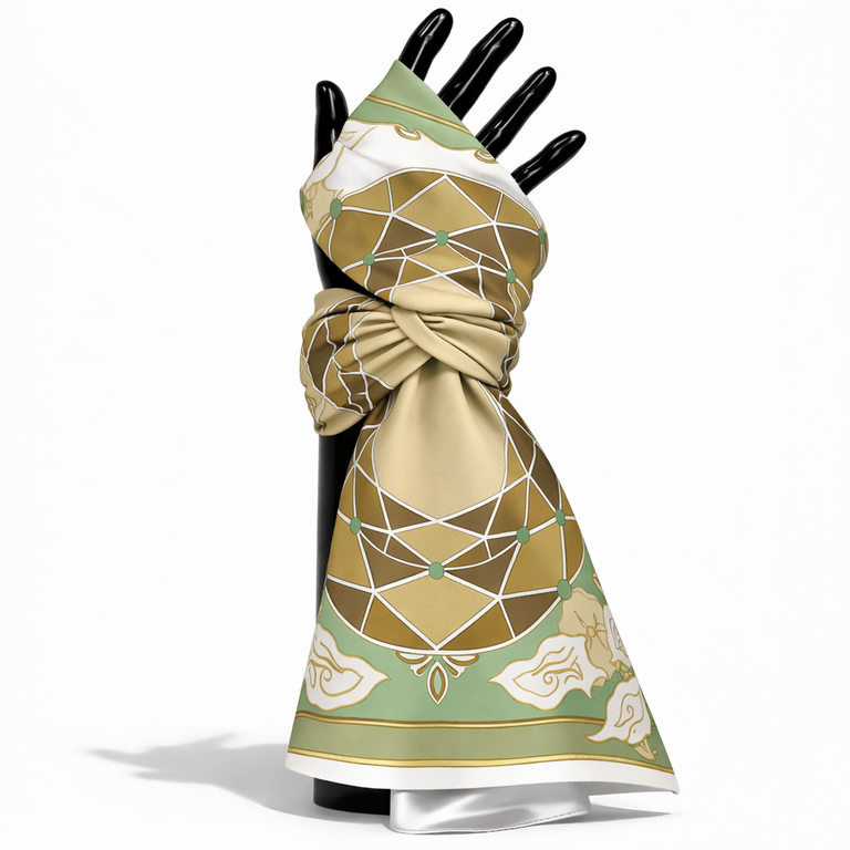 Retak Cahaya Silk Scarf