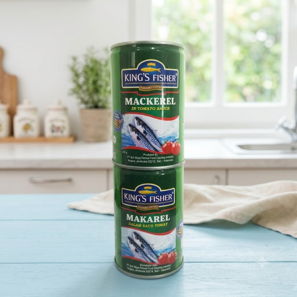 KING'S FISHER Mackerel in Tomato Sauce (155g)