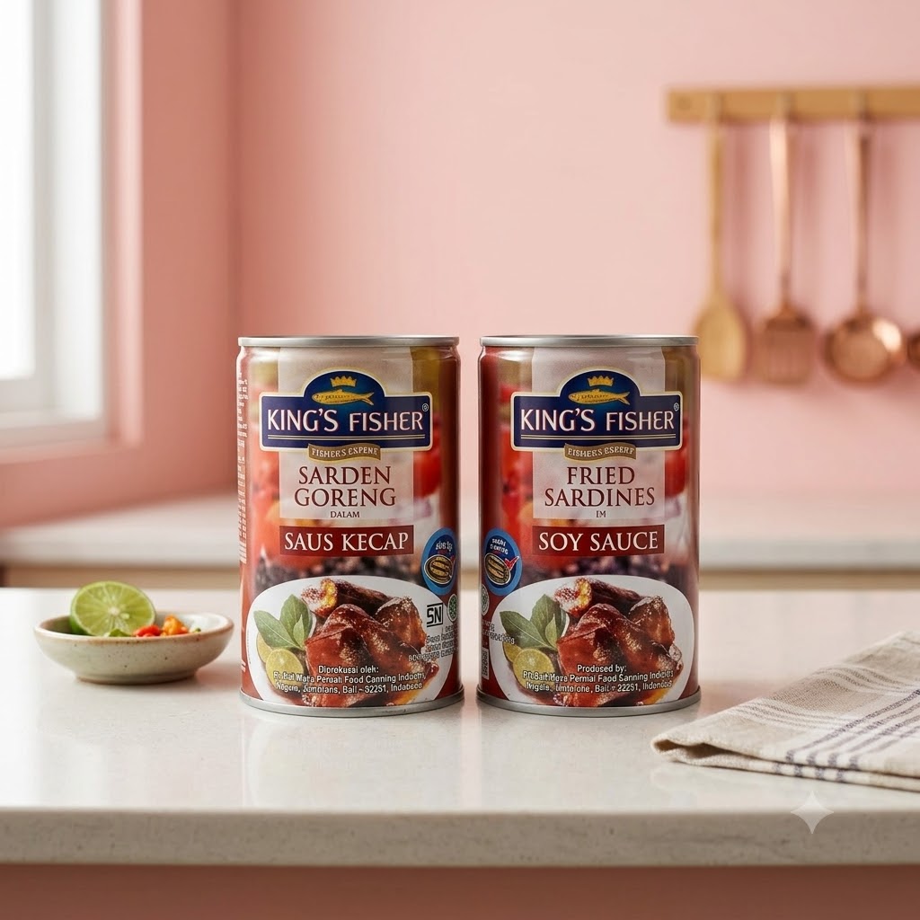 KING'S FISHER FRIED SARDINES IN SOY SAUCE